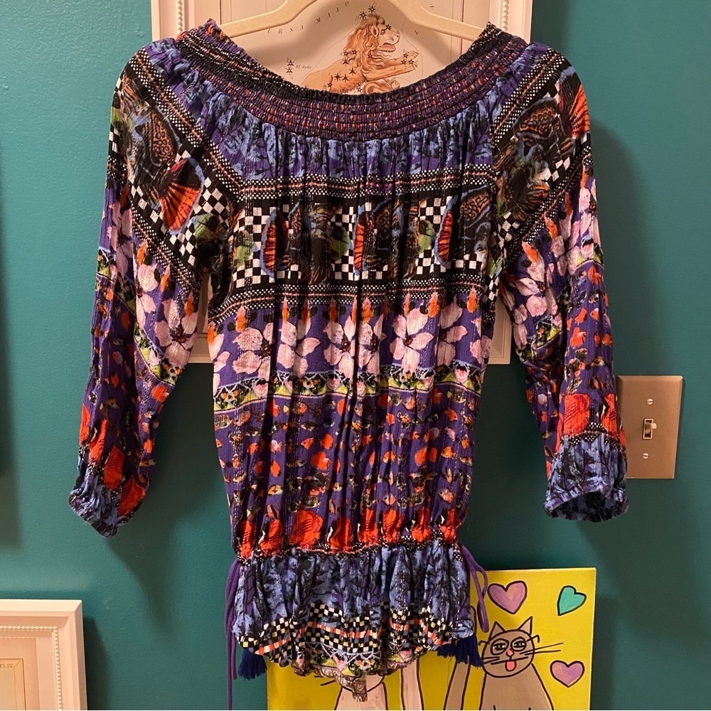 Colorful Bohemian Women's Top